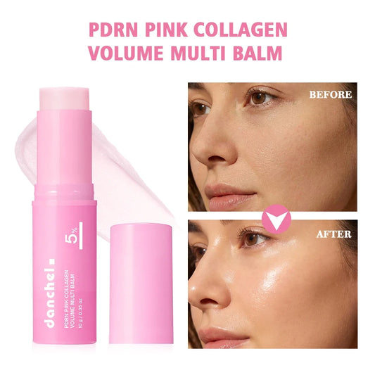[NEW] [Medicube] PDRN Pink Collagen Volume Multi Balm | All in One Volufiline, PDRN, NAD Stick for Youthful-Looking, Helping Look of Fine Lines, Firming Care, Anti-Aging Care | for Under-Eyes, Neck, Forehead, Smile Lines, Lip Care | Korean Skincare