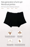 Womens Cotton Menstrual Underwear Leak Proof Period Panties